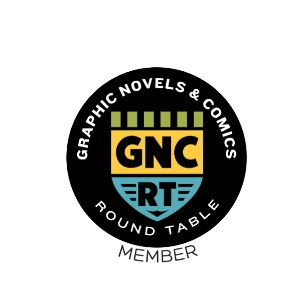 Graphic Novel & Comics Roundtable GNCRT Member Logo