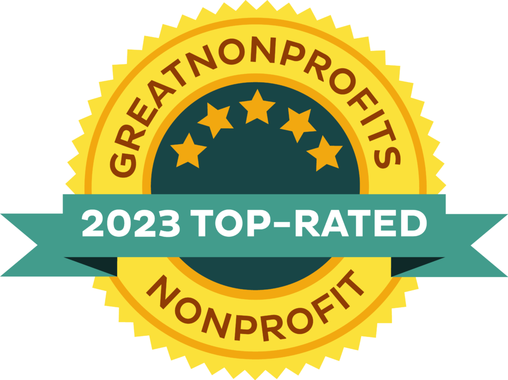 2023 GreatNonProfits Top-Rated Badge