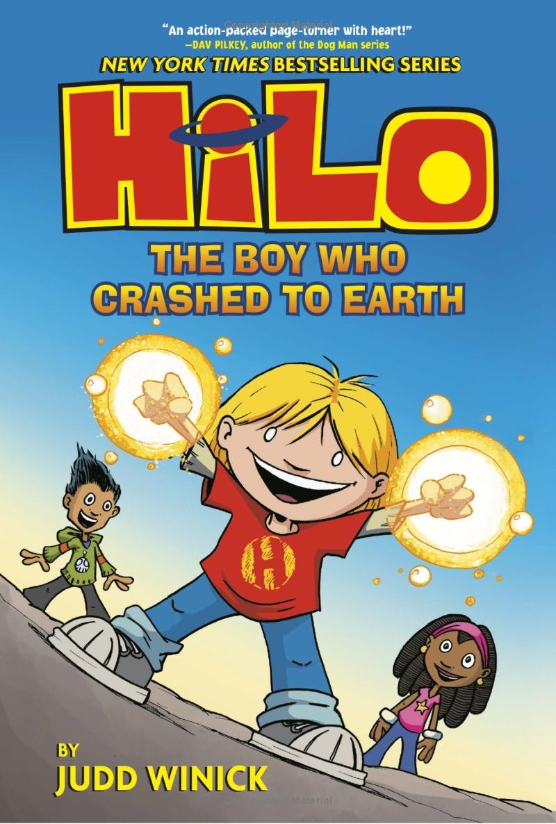 Hilo The Boy Who Crashed to Earth Book 1 Cover