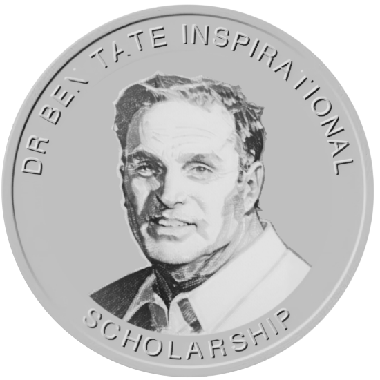 Dr Ben Tate Inspirational Scholarship Seal Updated Dr Ben Tate Inspirational Scholarship Seal Updated
